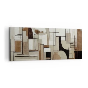 Quadro su tela - Stampe su Tela - Paesaggio urbano 2.0 - 100x40 cm