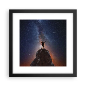 Poster in cornice nera - La forza è con me! - 30x30 cm