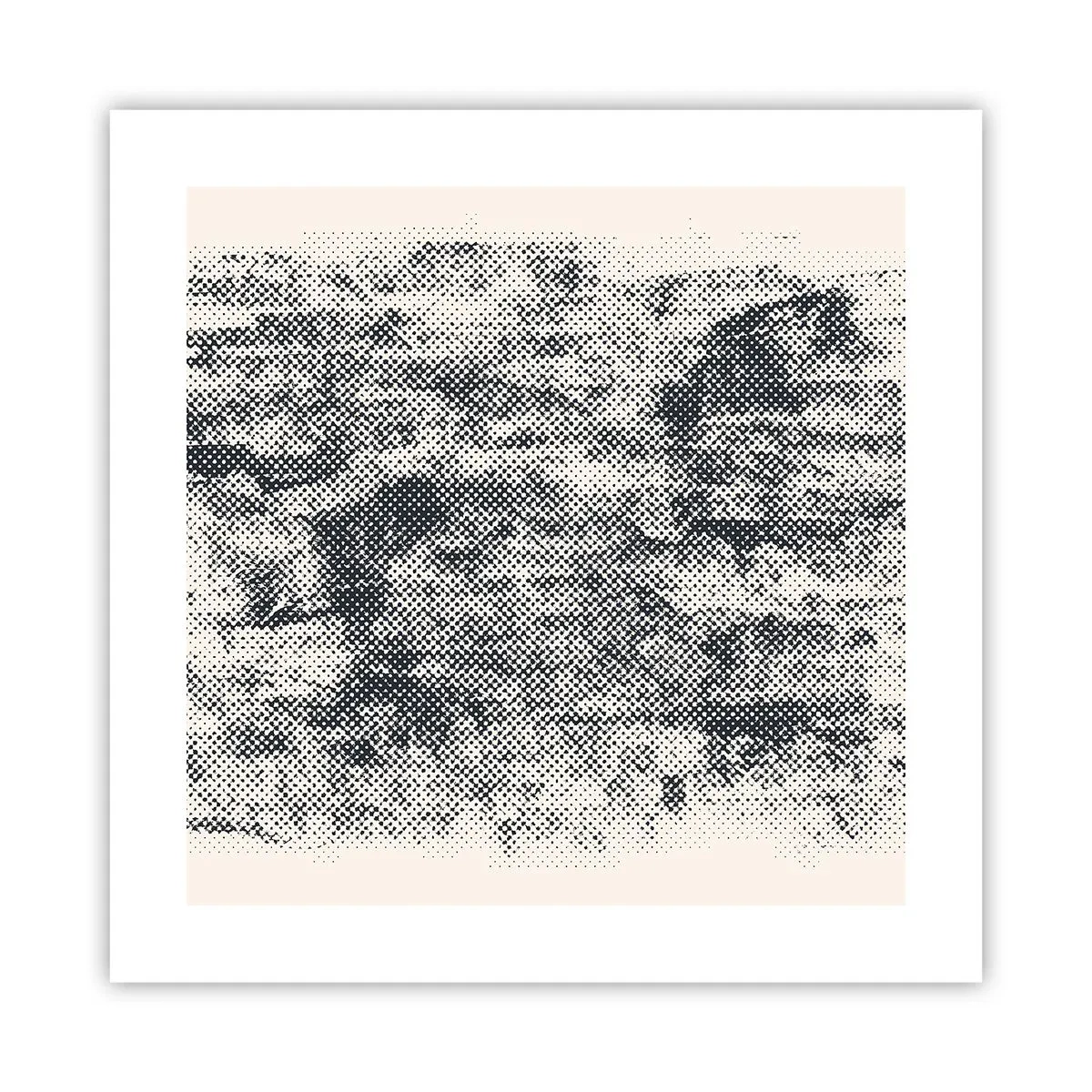 Poster - Composizione nebbiosa - 40x40 cm