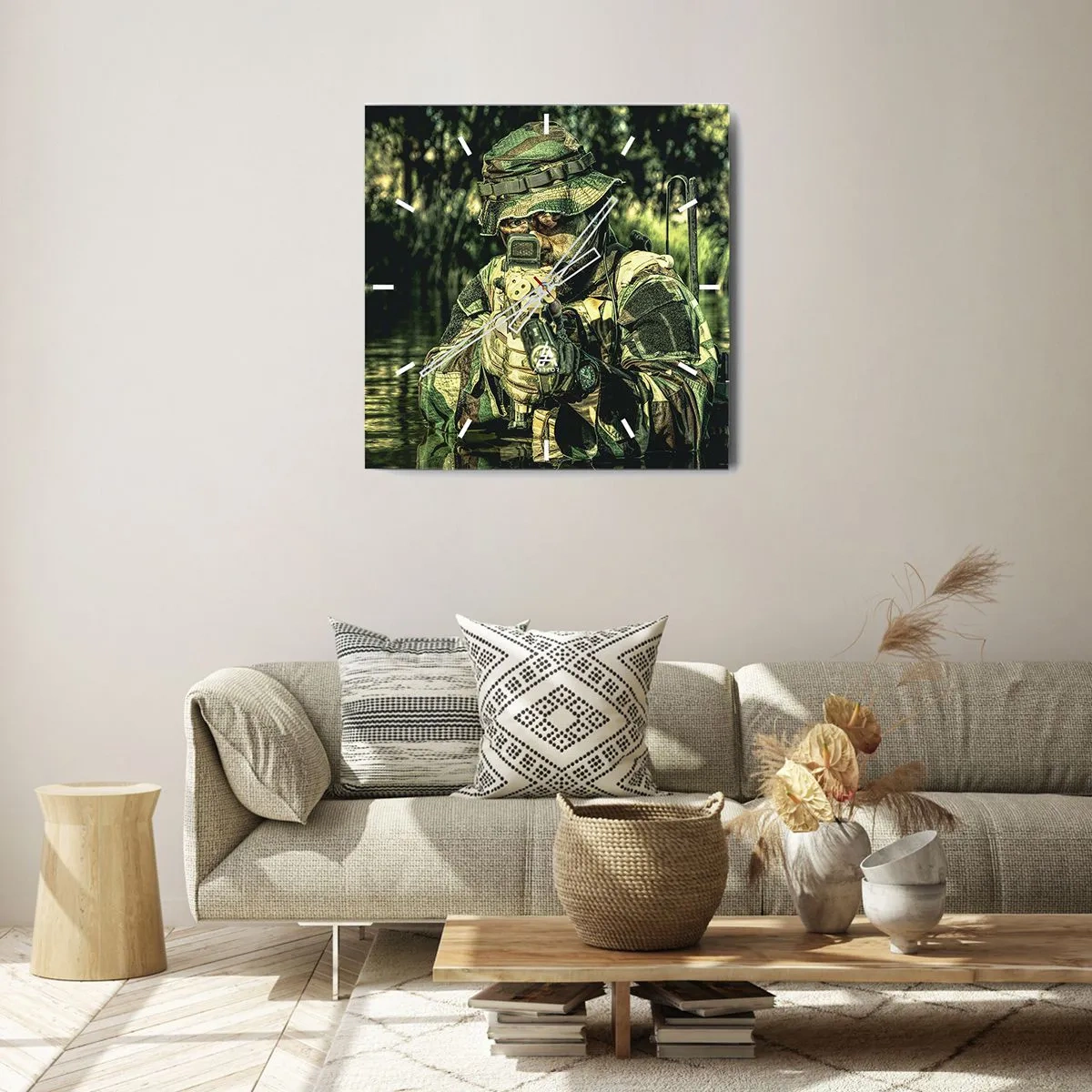 Orologio da parete - Orologio in Vetro - Il migliore di tutti - 40x40 cm