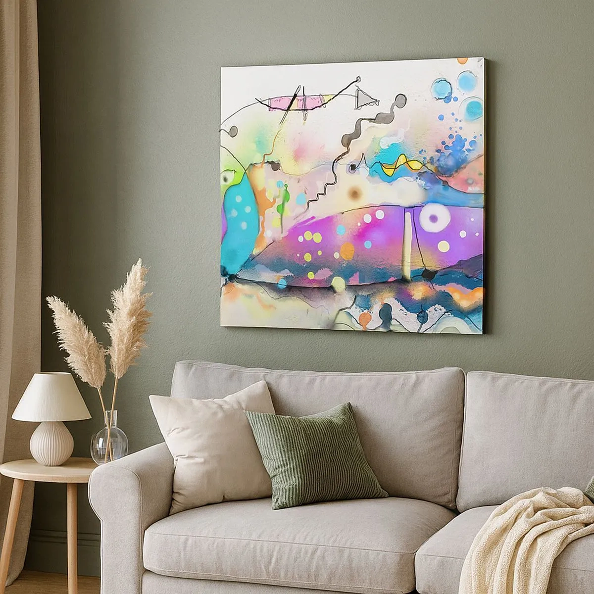 Quadro su tela - Stampe su Tela - Senza parole! - 30x30 cm