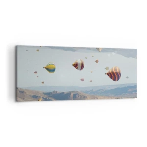 Quadro su tela - Stampe su Tela - Qui tutto è possibile - 100x40 cm