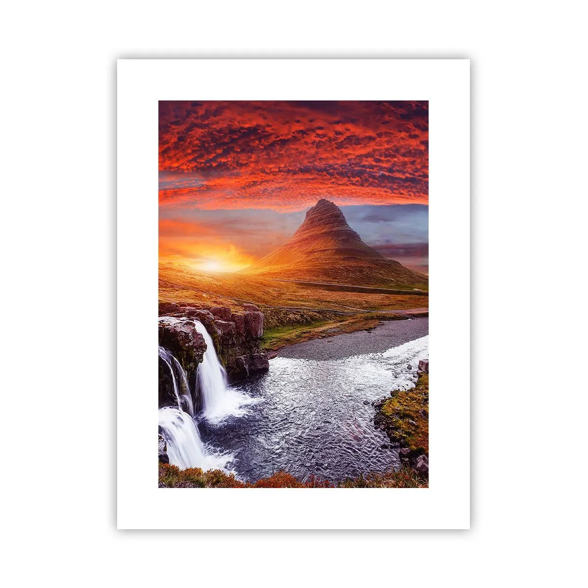 Poster - Paesaggio della Terra di Mezzo - 30x40 cm