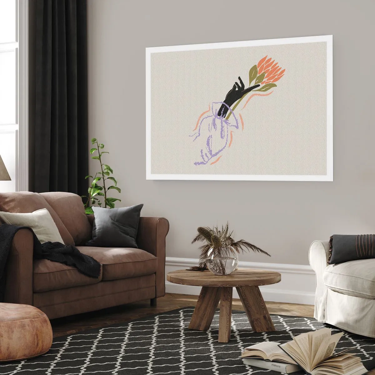 Poster - Tocco delicato - 70x50 cm