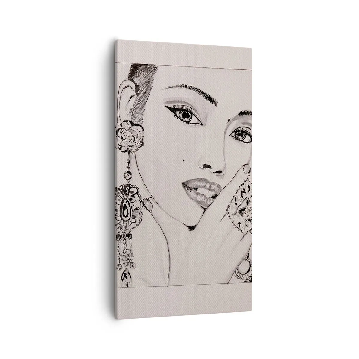 Quadro su tela - Stampe su Tela - Il gioiello più bello - 55x100 cm