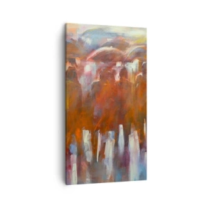 Quadro su tela - Stampe su Tela - Uguali nella pioggia e nella nebbia - 45x80 cm
