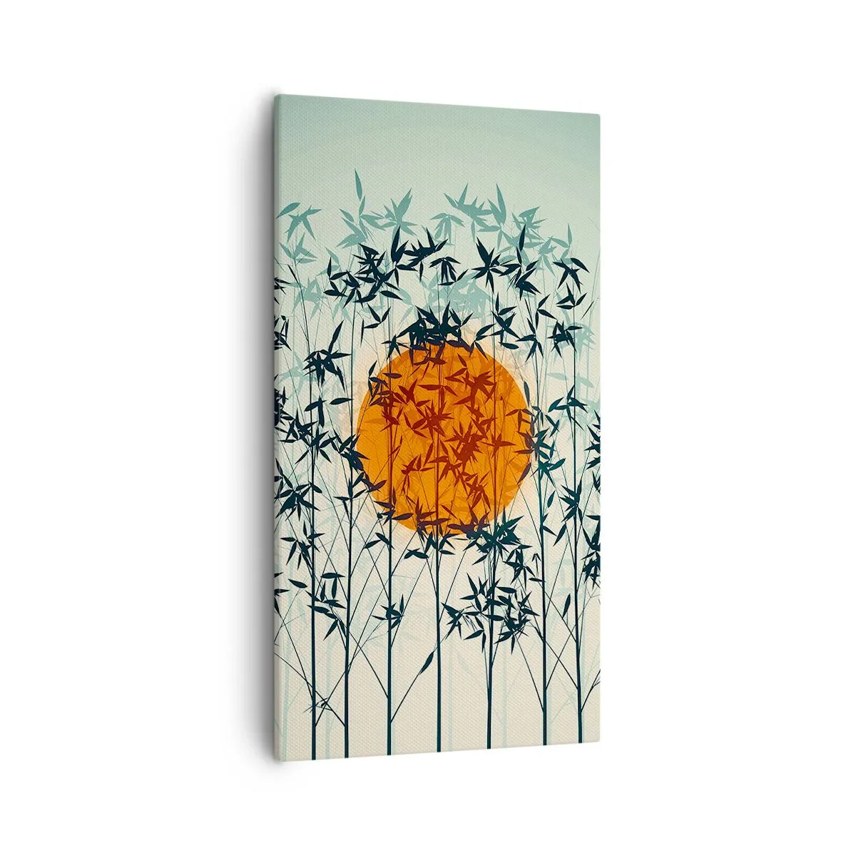 Quadro su tela - Stampe su Tela - Sole giapponese - 55x100 cm
