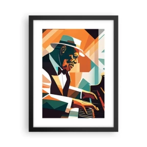 Poster in cornice nera - Tutto il jazz - 30x40 cm