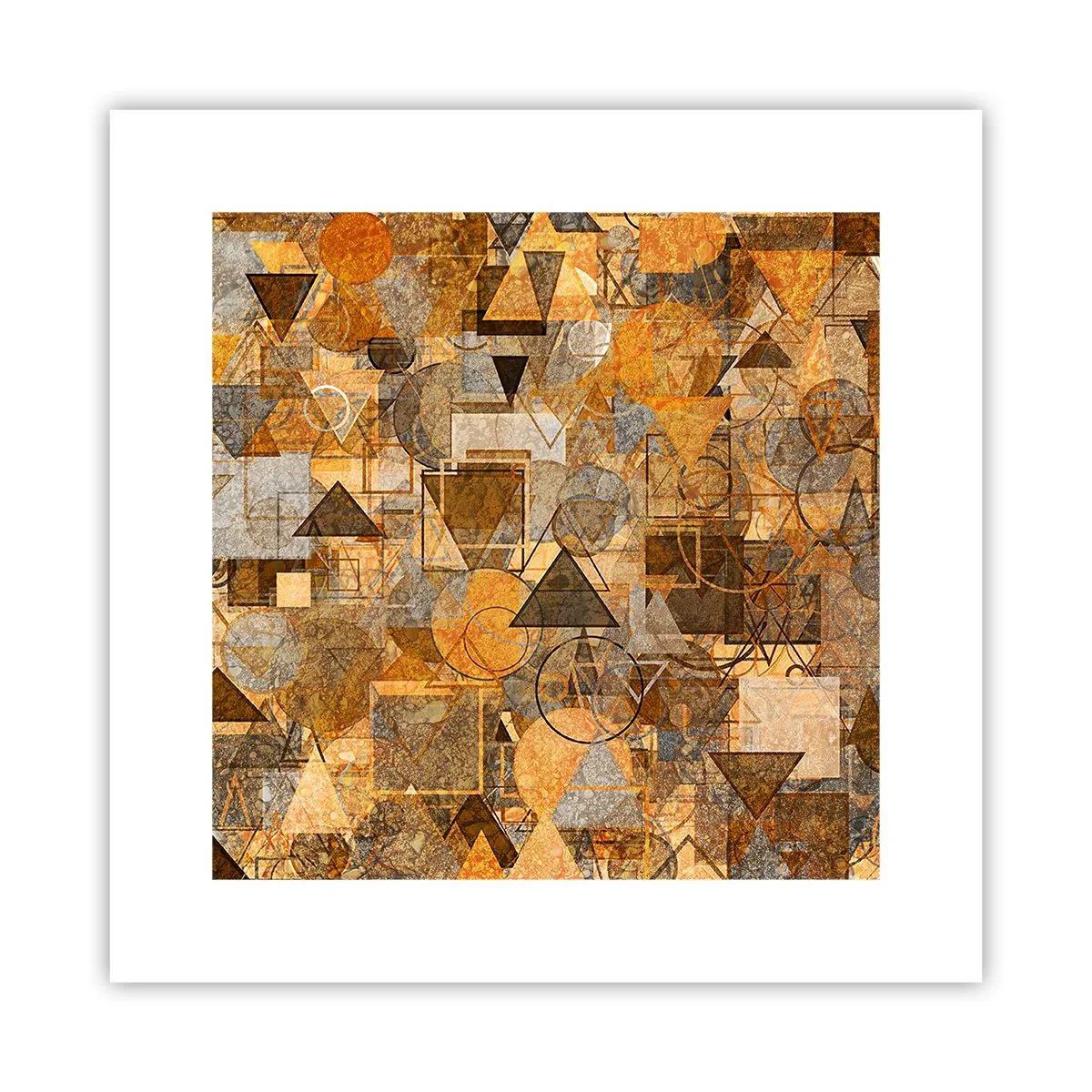 Poster - Il mondo compreso nella forma - 30x30 cm