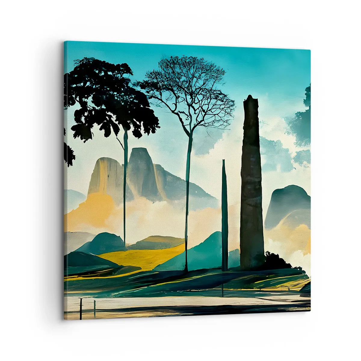 Quadro su tela - Stampe su Tela - Sempre più in alto - 50x50 cm