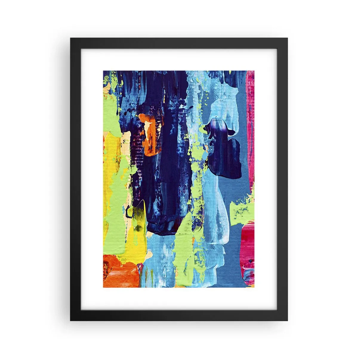 Poster in cornice nera - La vita è bella! - 30x40 cm