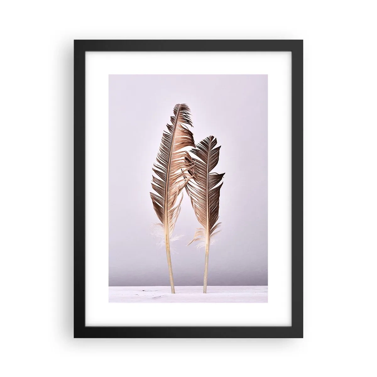 Poster in cornice nera - Contro il nulla - 30x40 cm