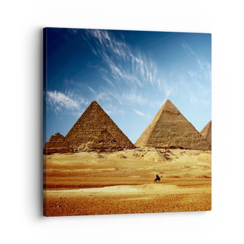 Quadro su tela - Stampe su Tela - 40 secoli ci guardano - 30x30 cm