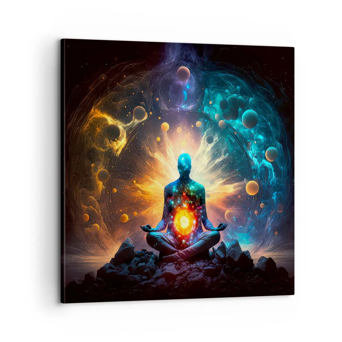 Quadro su tela - Stampe su Tela - Pace cosmica - 60x60 cm