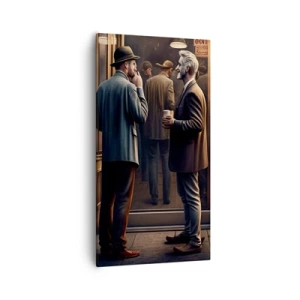 Quadro su tela - Stampe su Tela - Il buon momento della giornata - 55x100 cm