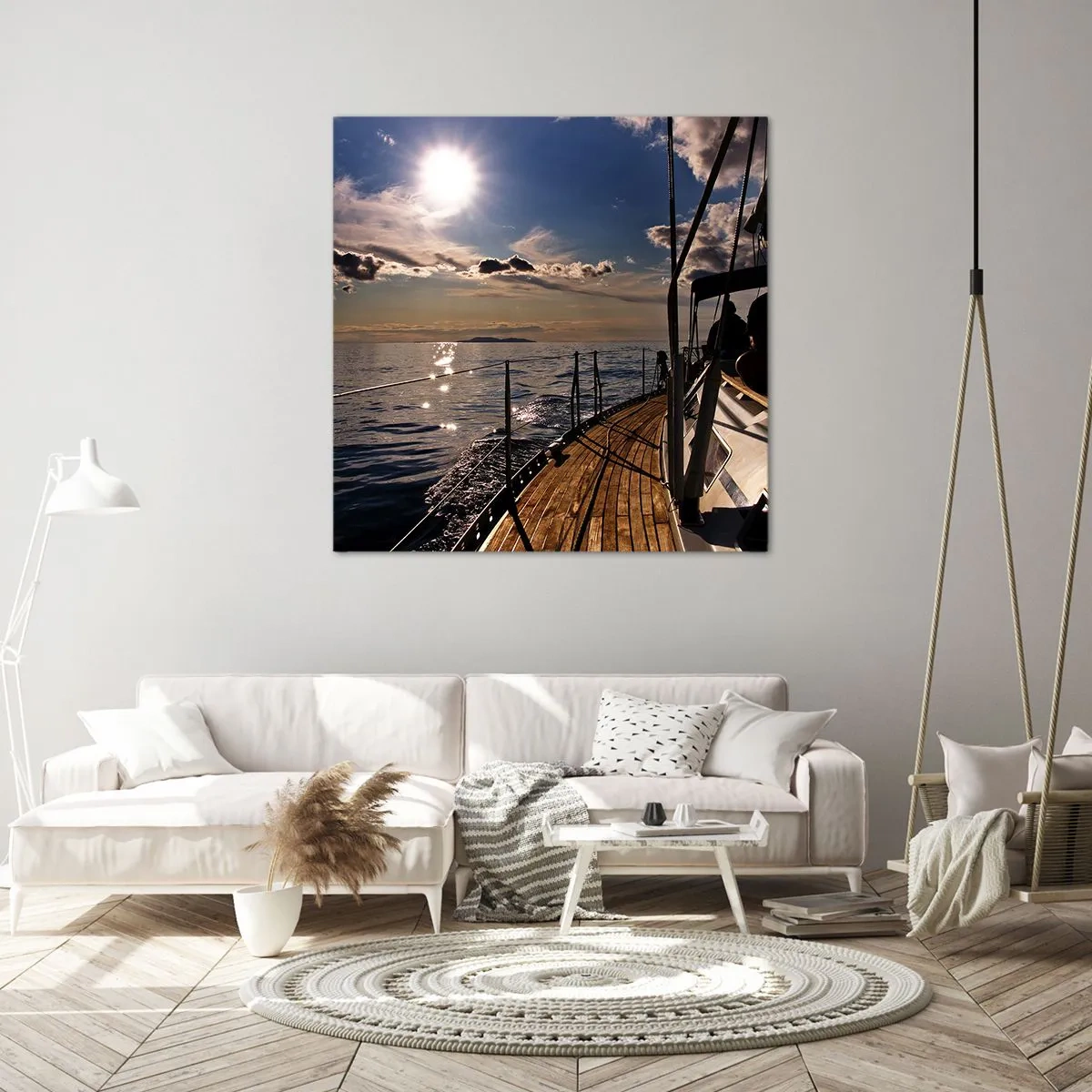 Quadro su tela - Stampe su Tela - A vele spiegate verso il sole - 70x70 cm