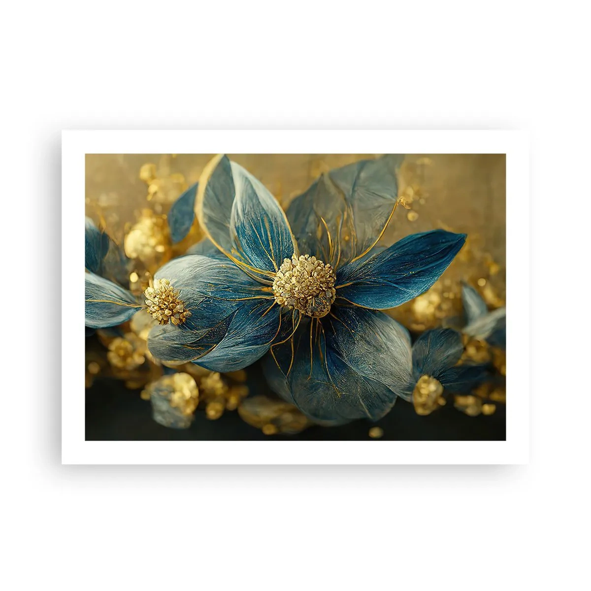 Poster - Fiorire d'oro - 70x50 cm
