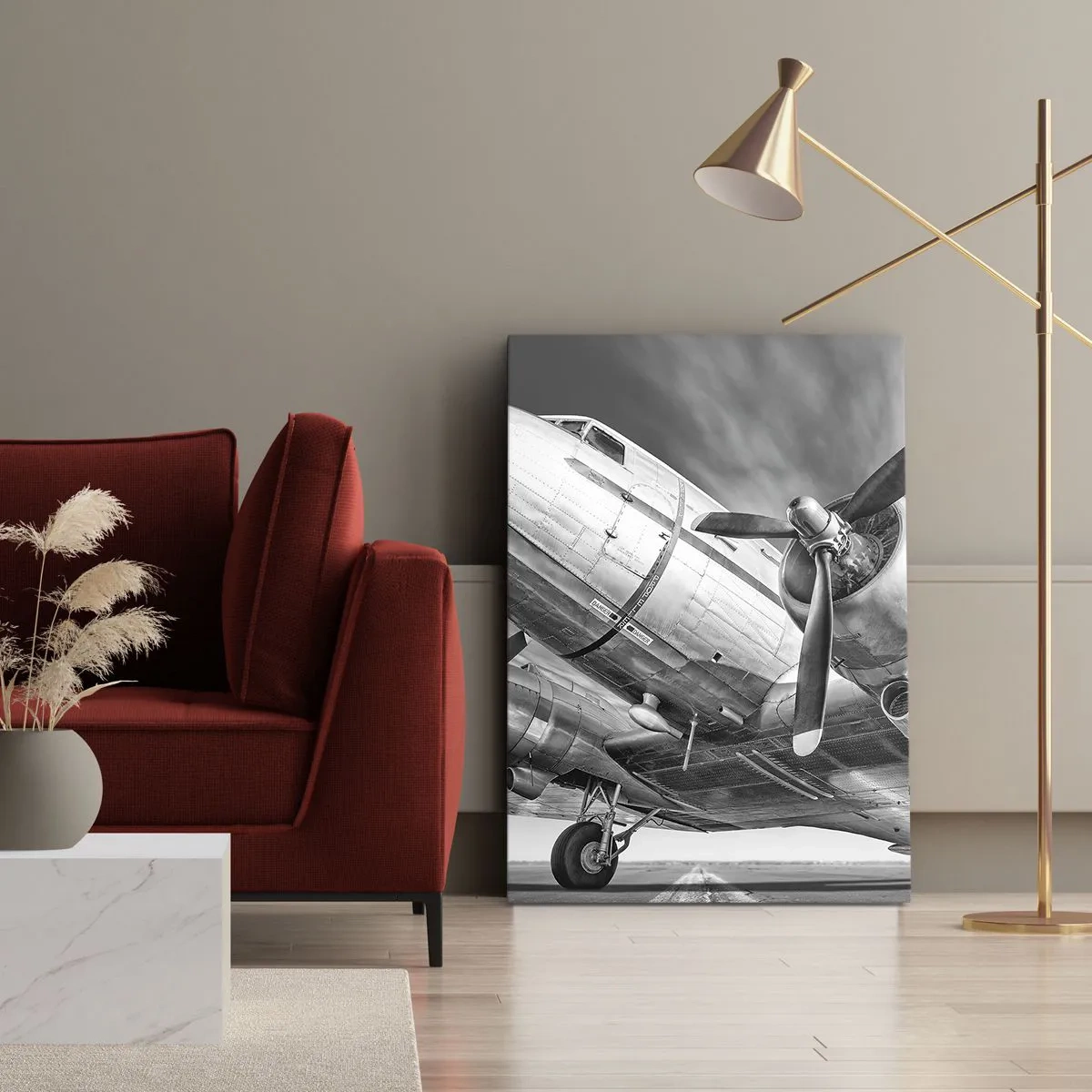 Quadro su tela - Stampe su Tela - Sempre pronto al volo - 45x80 cm