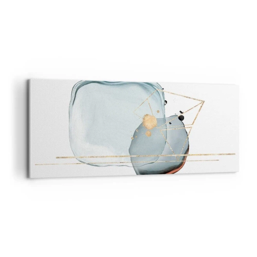 Quadro su tela - Stampe su Tela - Studio di goccia - 100x40 cm