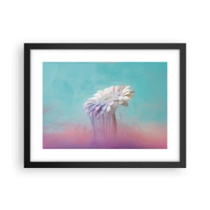 Poster in cornice nera - L'aldilà dei fiori - 40x30 cm