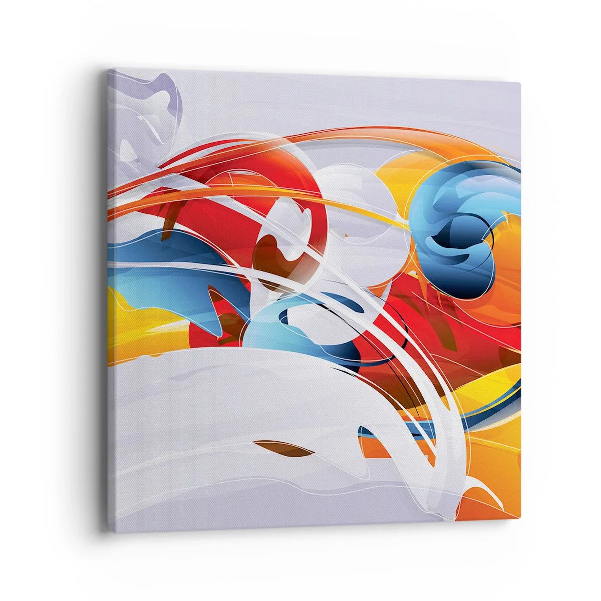 Quadro su tela - Stampe su Tela - La danza degli elementi - 40x40 cm