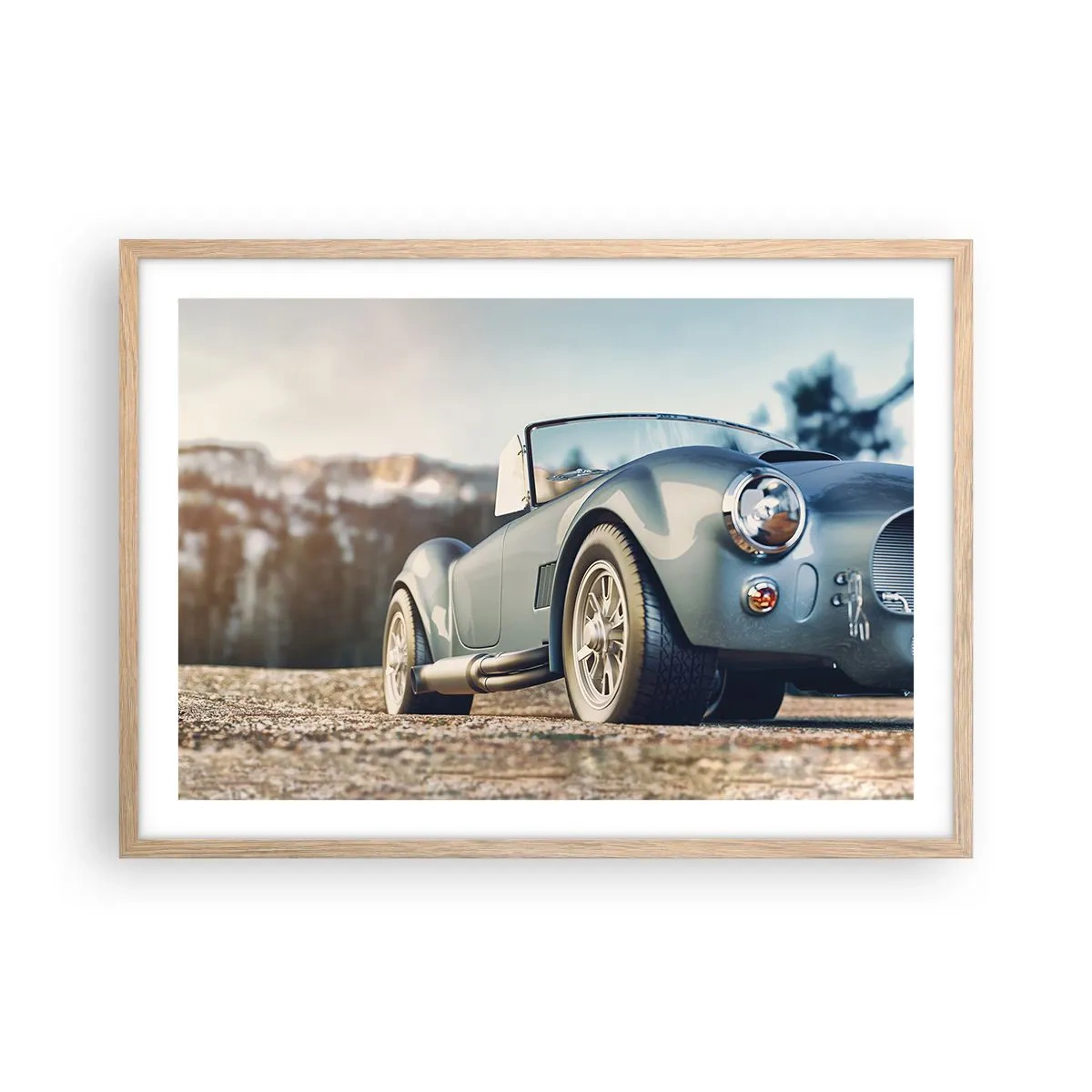 Poster in cornice rovere chiaro - Perché lo stile è importante - 70x50 cm