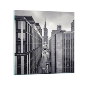 Quadro su vetro - La valle di Varsavia - 40x40 cm