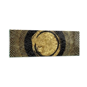 Quadro su vetro - Composizione glamour - 90x30 cm