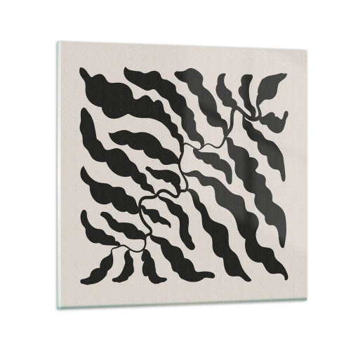 Quadro su vetro - La natura del quadrato - 30x30 cm