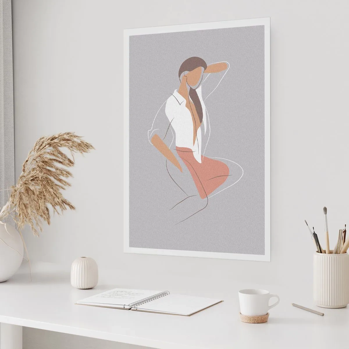 Poster - Profilo di bellezza - 40x50 cm