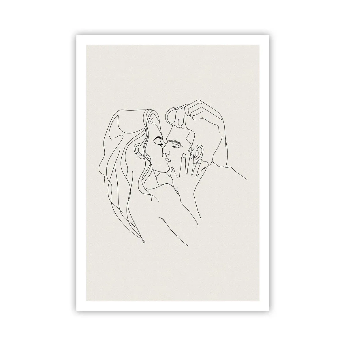 Poster - Intrecciati dal sentimento - 70x100 cm
