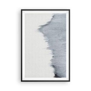 Poster in cornice nera - Iscrizione misteriosa - 61x91 cm