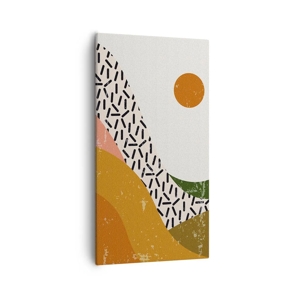 Quadro su tela - Stampe su Tela - Astrazione solare - 55x100 cm