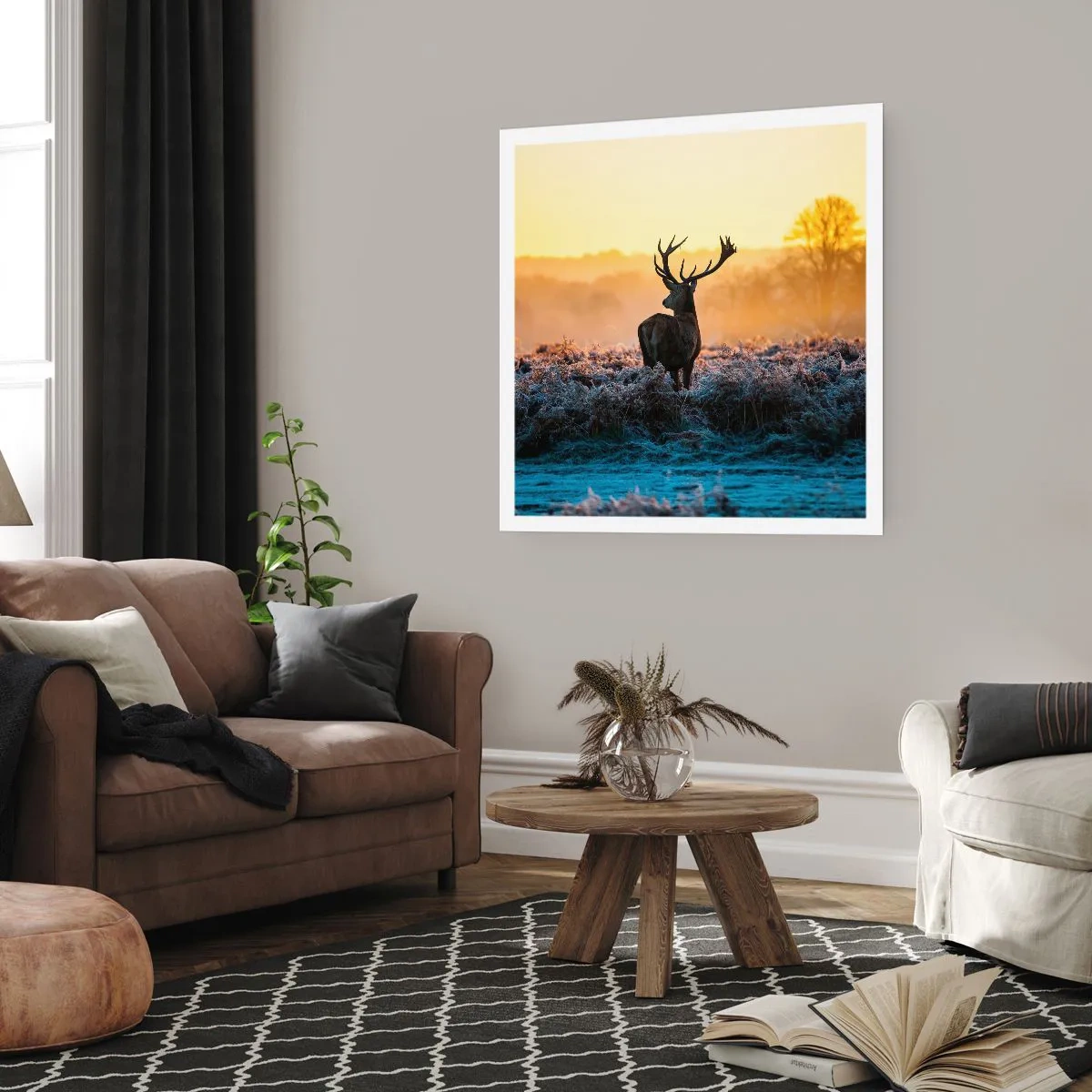 Poster - Incoronato nelle sue terre - 40x40 cm