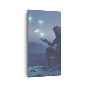 Quadro su tela - Stampe su Tela - La vita ritorna - 55x100 cm