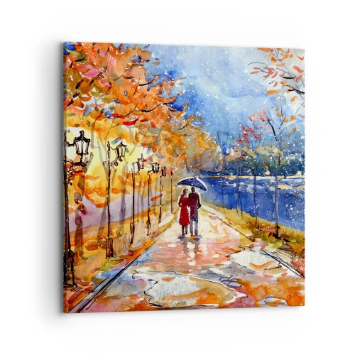 Quadro su tela - Stampe su Tela - Insieme fino ai confini del tempo - 70x70 cm