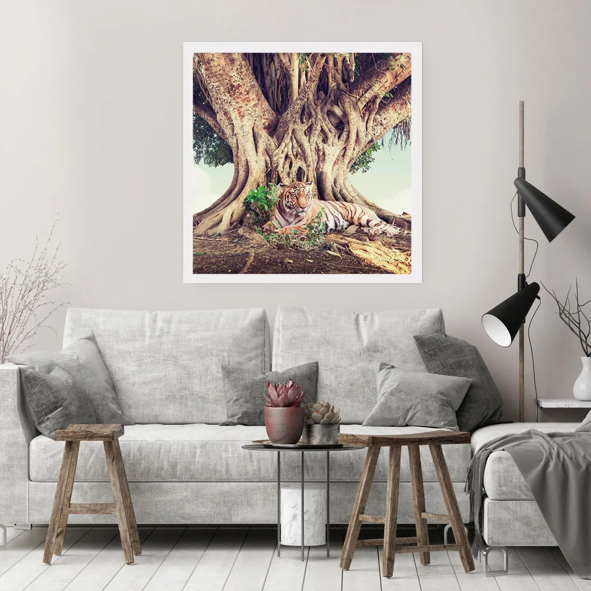 Poster - Vista dal Libro della Genesi - 50x50 cm