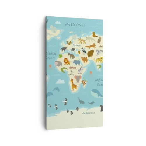 Quadro su tela - Stampe su Tela - Buoni vicini - 45x80 cm