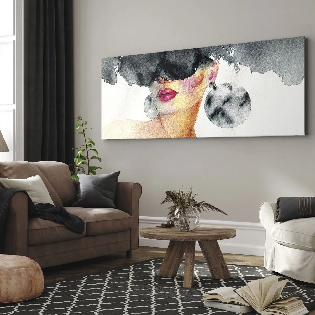 Quadro su tela - Stampe su Tela - Il segreto dell'eleganza - 90x30 cm