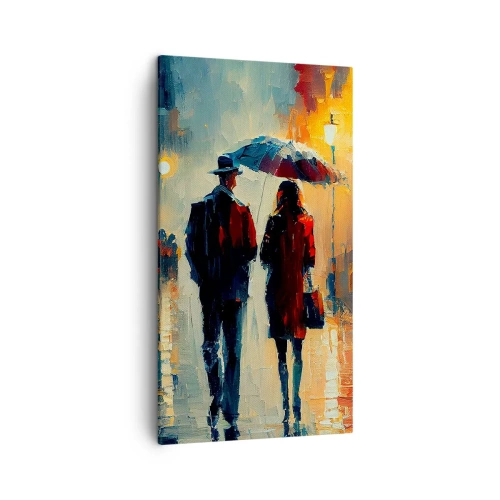 Quadro su tela - Stampe su Tela - Love story cittadina - 45x80 cm