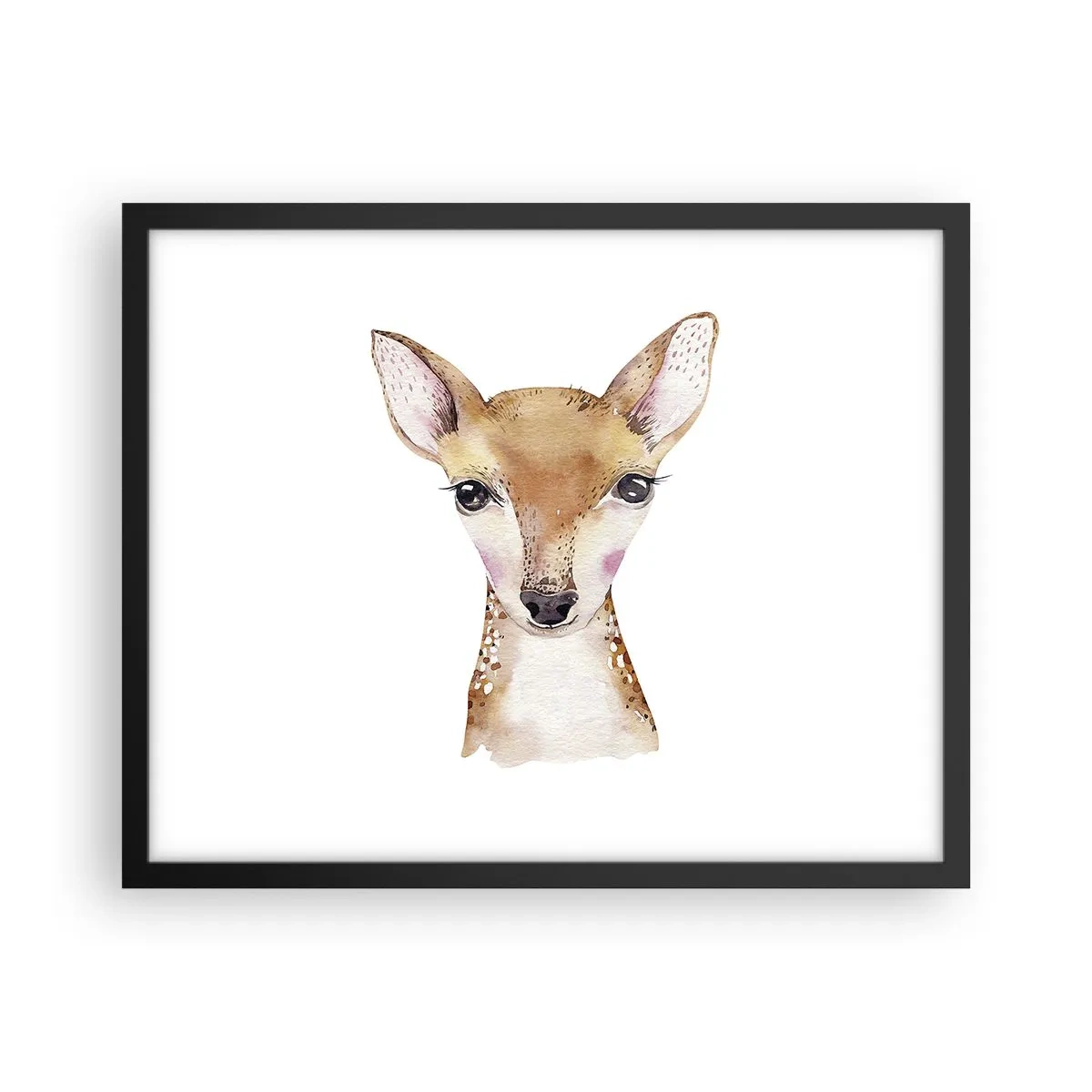 Poster in cornice nera - La natura dell'innocenza - 50x40 cm