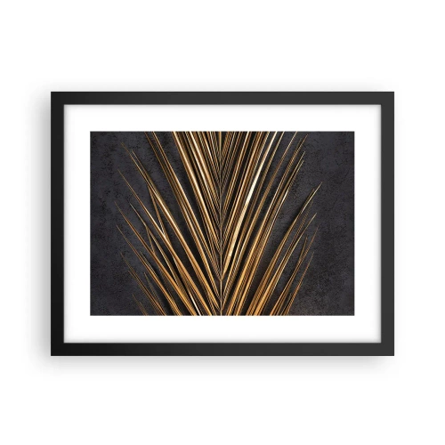 Poster in cornice nera - L'oro dei tropici - 40x30 cm