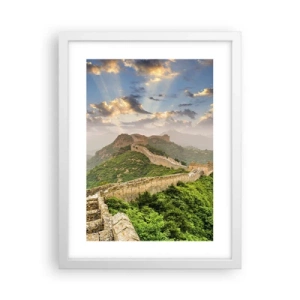 Poster in cornice bianca - La grandezza che non passa mai - 30x40 cm