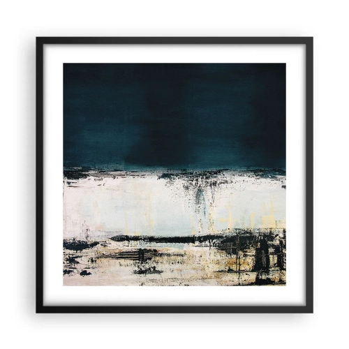 Poster in cornice nera - Composizione orizzontale - 50x50 cm