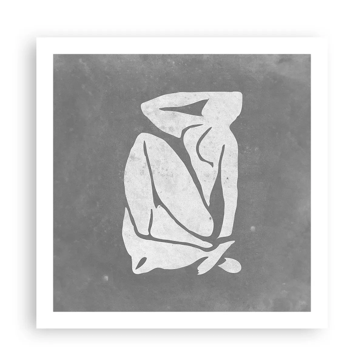 Poster - Pensierosa - 60x60 cm