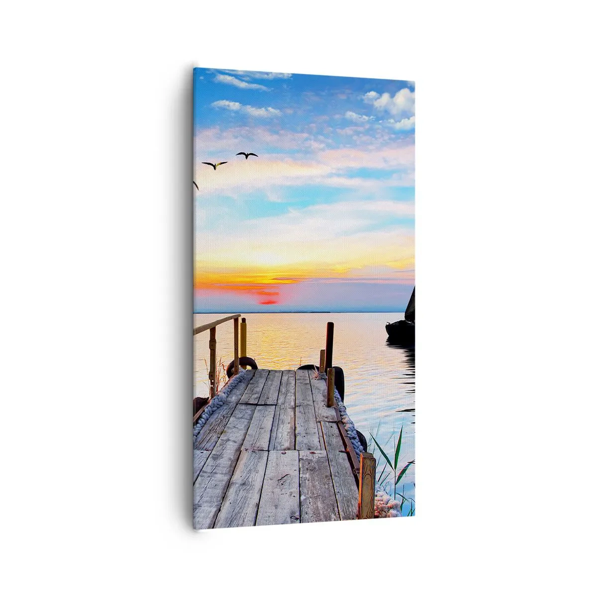 Quadro su tela - Stampe su Tela - Buona sera - 65x120 cm