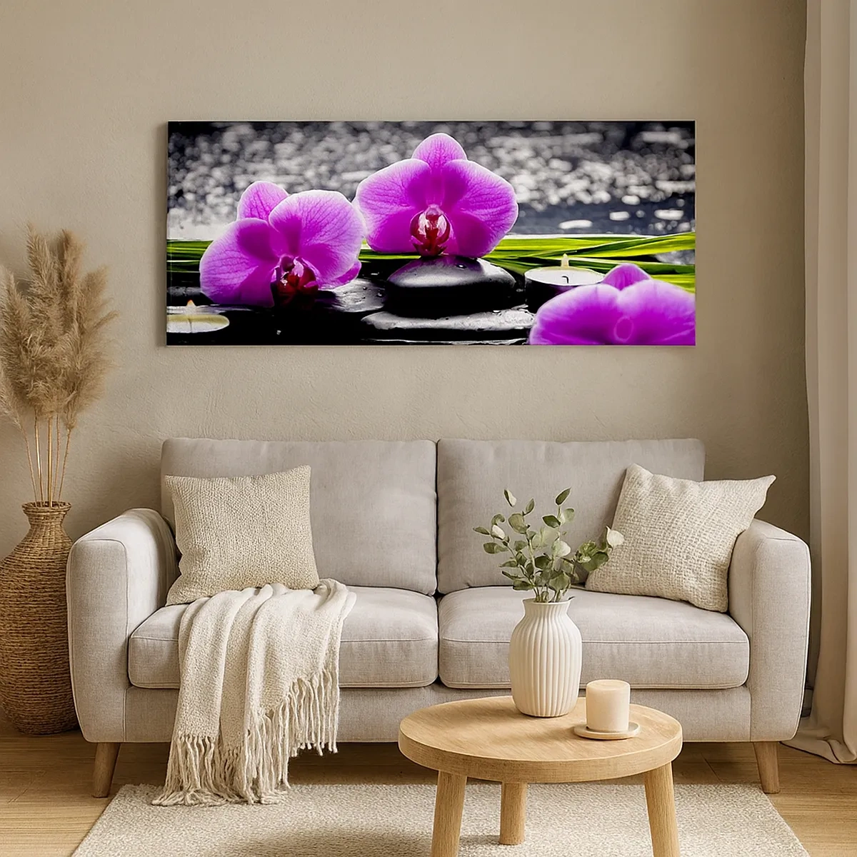 Quadro su tela - Stampe su Tela - Annegare nel silenzio e nella pace - 30x30 cm