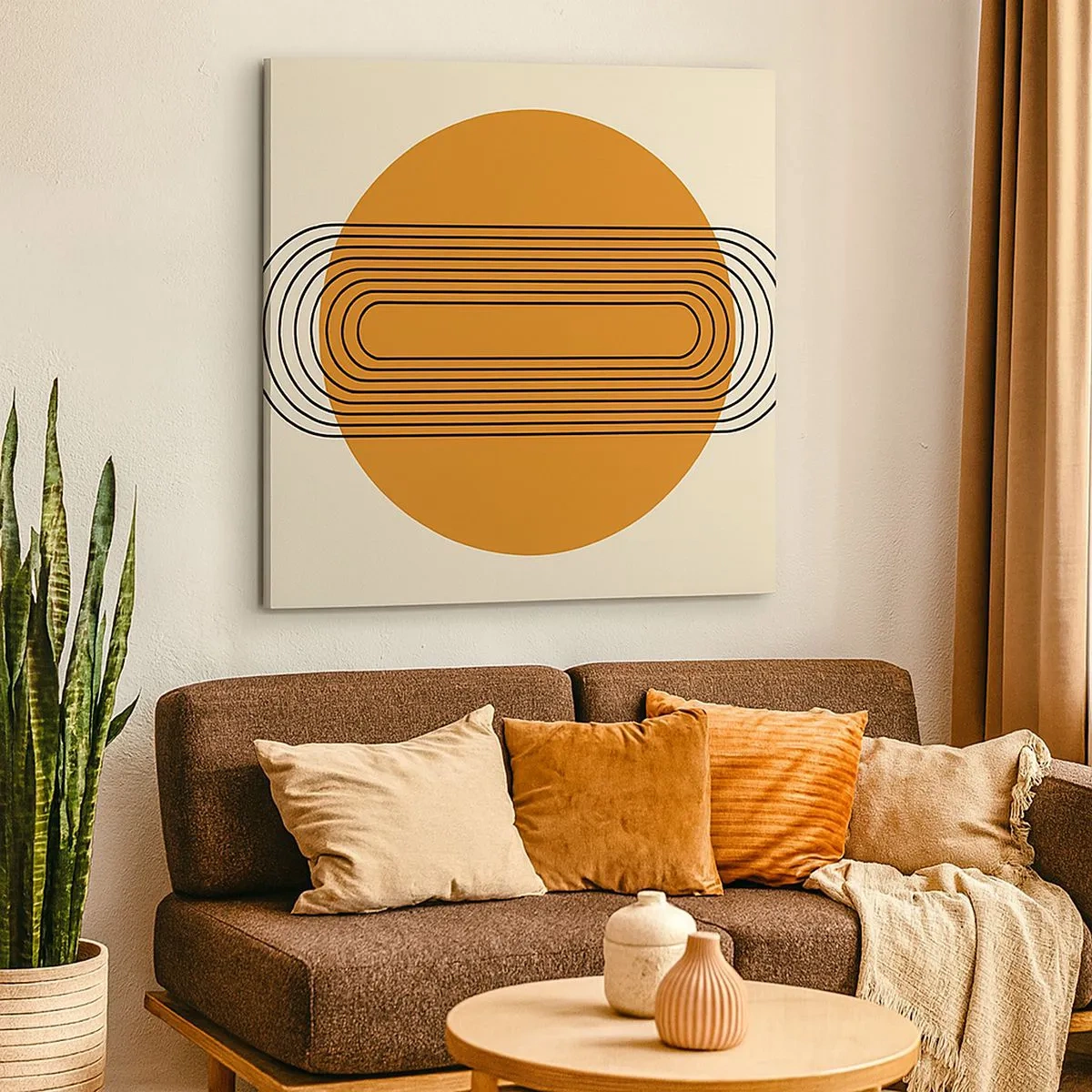 Quadro su tela - Stampe su Tela - Piano perfetto - 30x30 cm