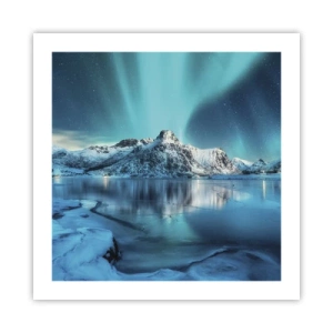 Poster - Notte di luce - 50x50 cm