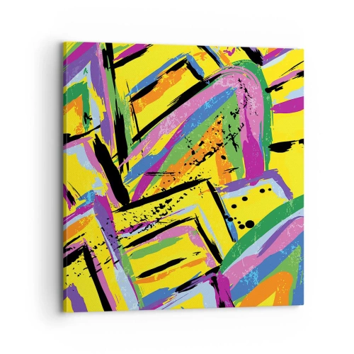 Quadro su tela - Stampe su Tela - Grida di gioia - 70x70 cm